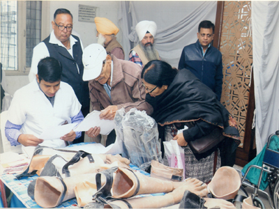 Free Artificial Limb Distribution Camp