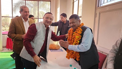 Election of President of Maharaja Aggarsain Sewa Sangh