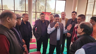 Election of President of Maharaja Aggarsain Sewa Sangh